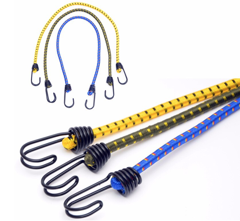 Set 12 benzi elastice cu carlig Multicolore si multifunctionale